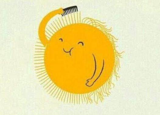 时常梳理一下自己，你还是太阳。 ​​​